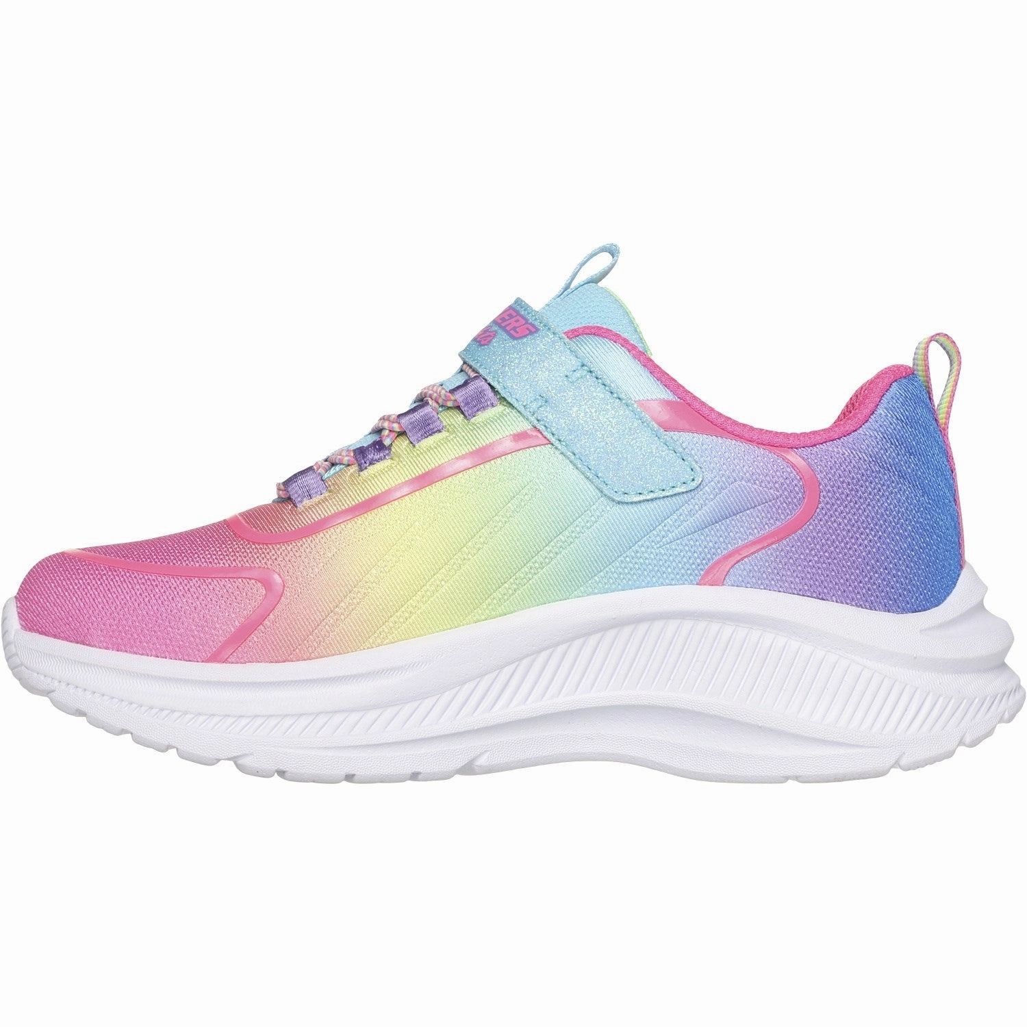 Reactive Rebound Skechers Turquoise Rainbow Cruisers