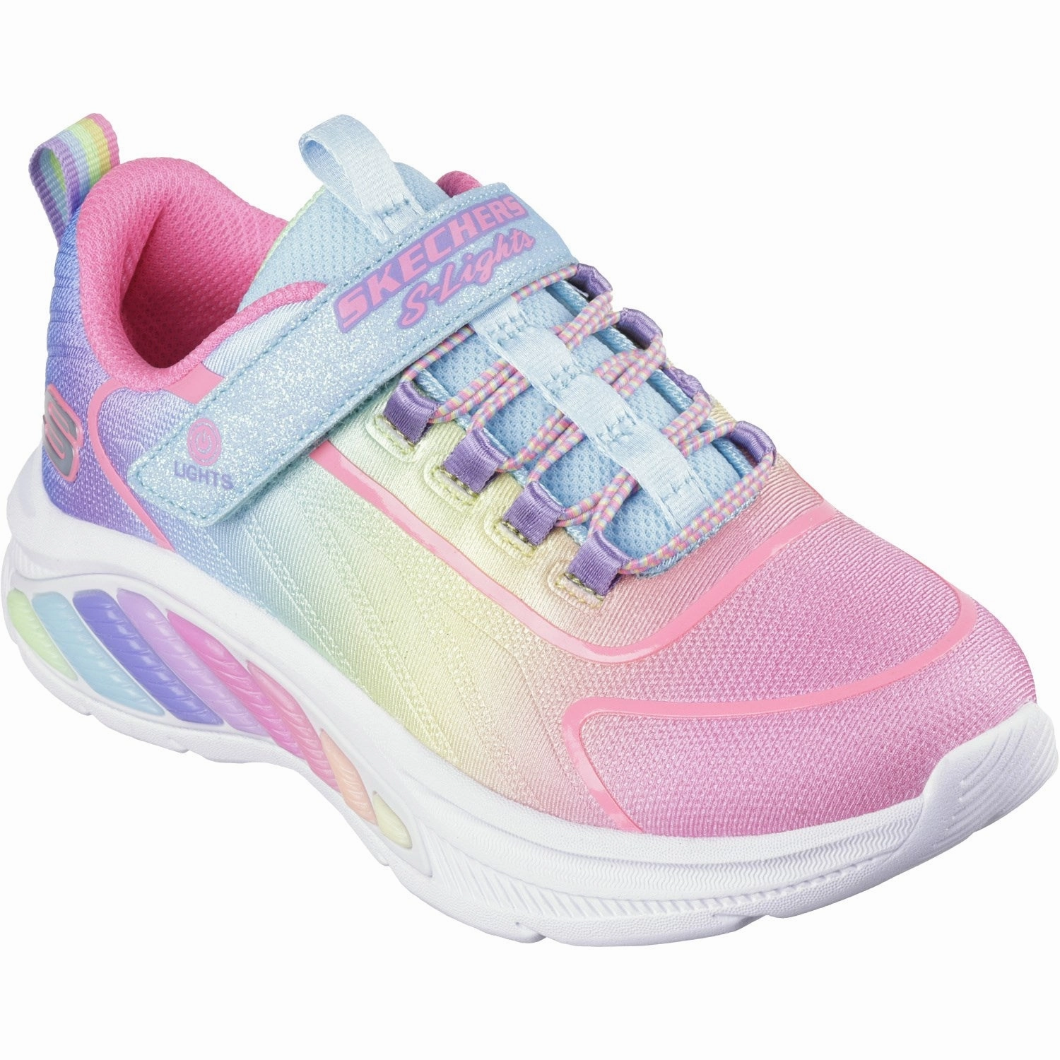 Skechers Turquoise Rainbow Cruisers Comfort Panel
