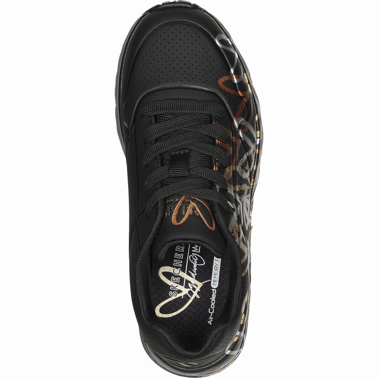 Adaptive Lacing Skechers Uno Lite - Metallic Love Sneakers