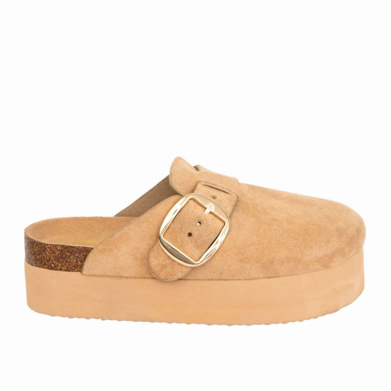 Women's Jasmine Clog Sandals In Mustard Stain Resistant