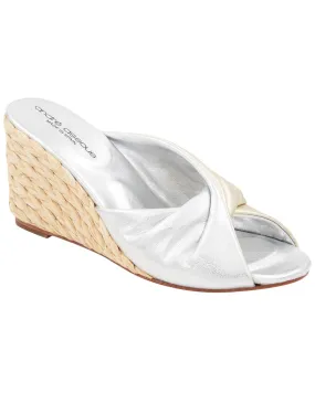 Andre Assous Merida Leather Espadrille Open Feel Sustainable Cork Footbed