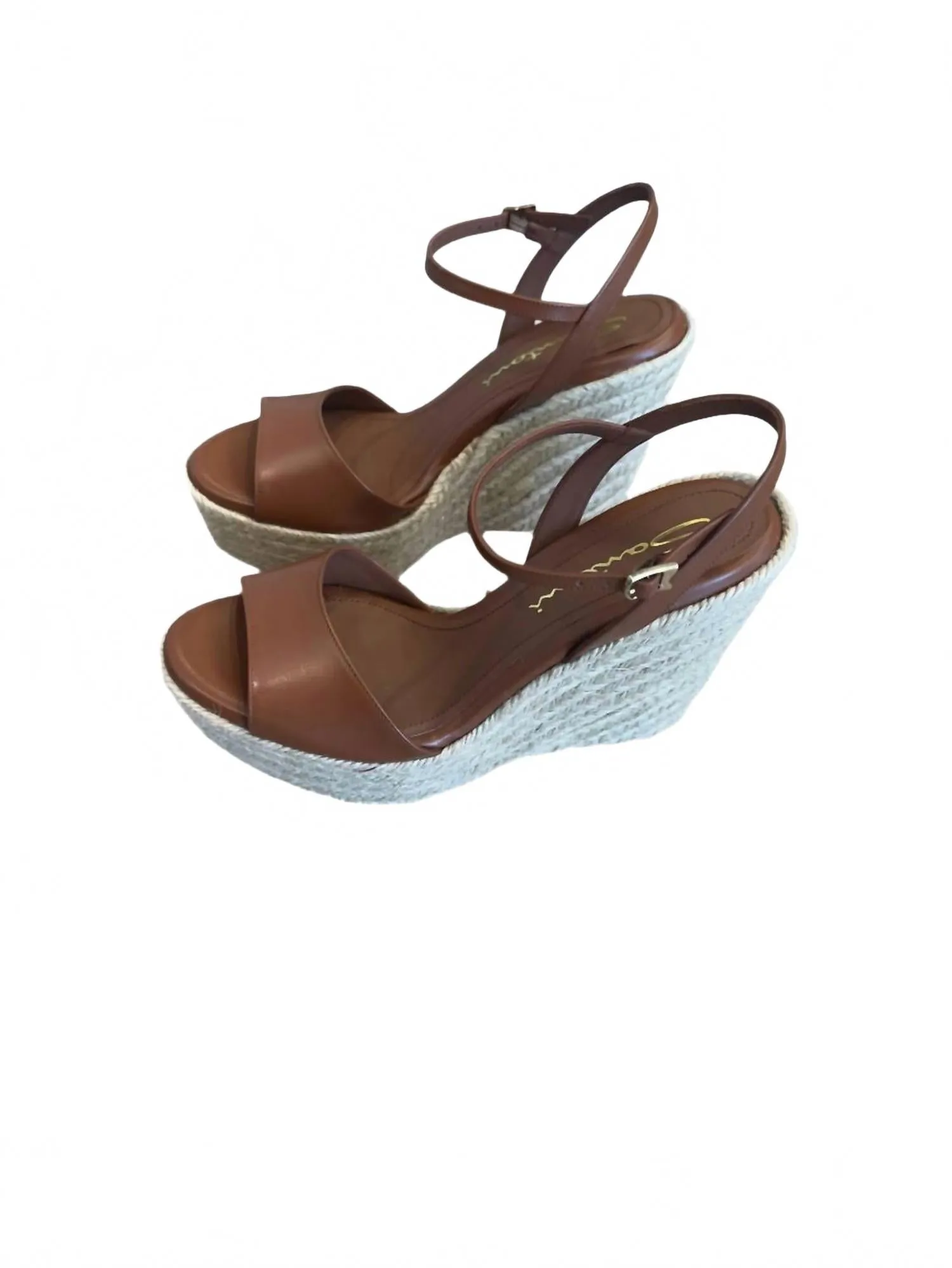 Women's Nizza Wedge In Brown/honey Lightning Ventilation Ports