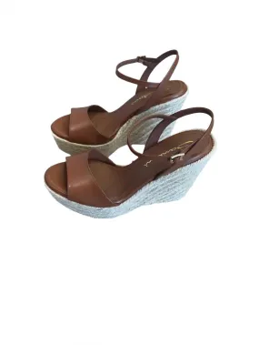 Women's Nizza Wedge In Brown/honey Lightning Ventilation Ports