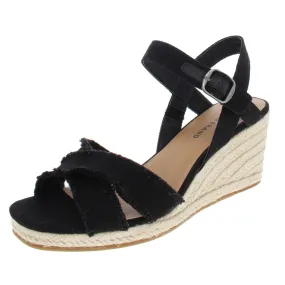 Margaline Womens Canvas Wedge Espadrilles Step Stable Environmentally Friendly Footbed