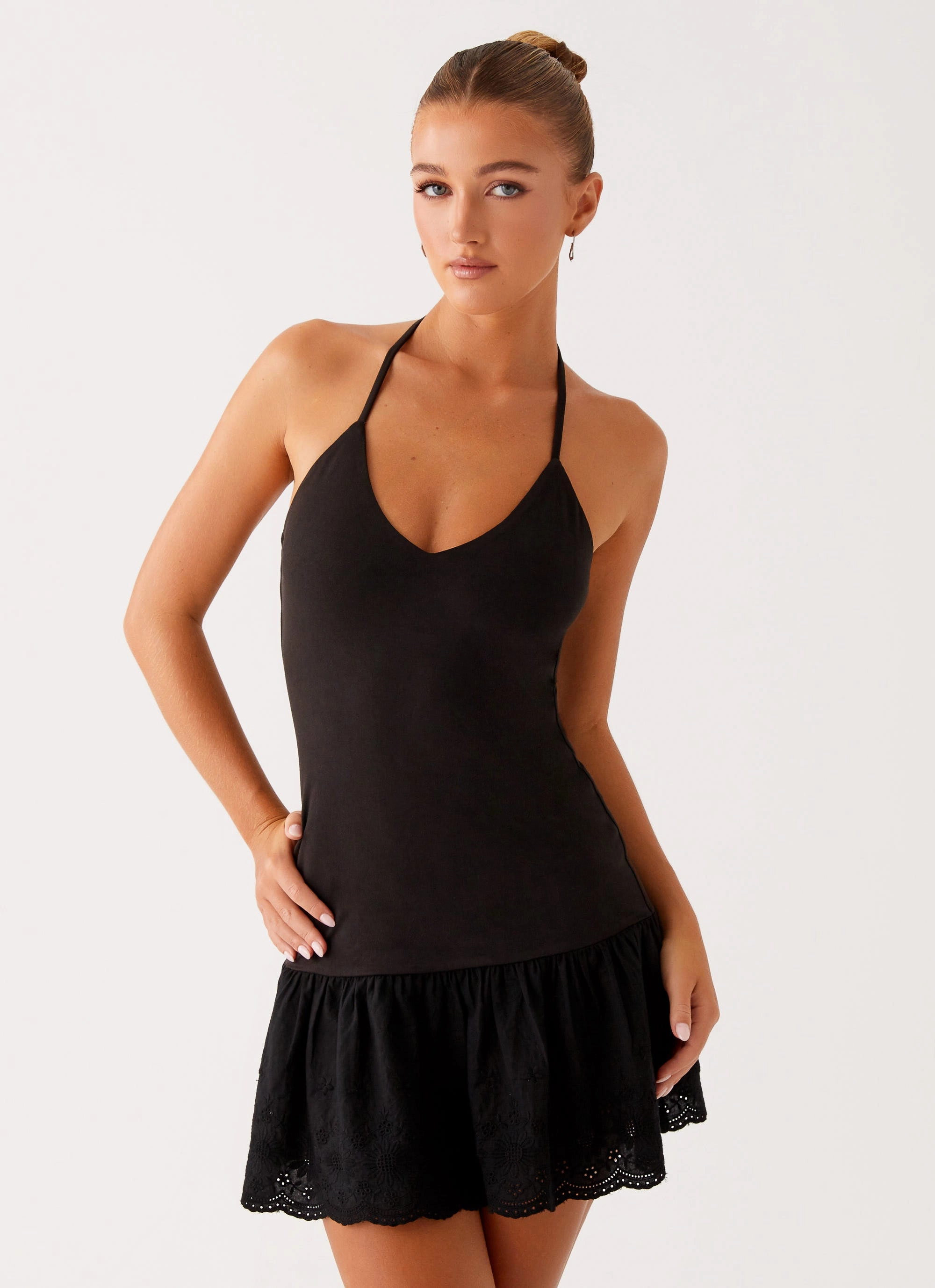 Amsterdam Mini Dress - Black Refined Form