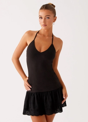 Amsterdam Mini Dress - Black Refined Form