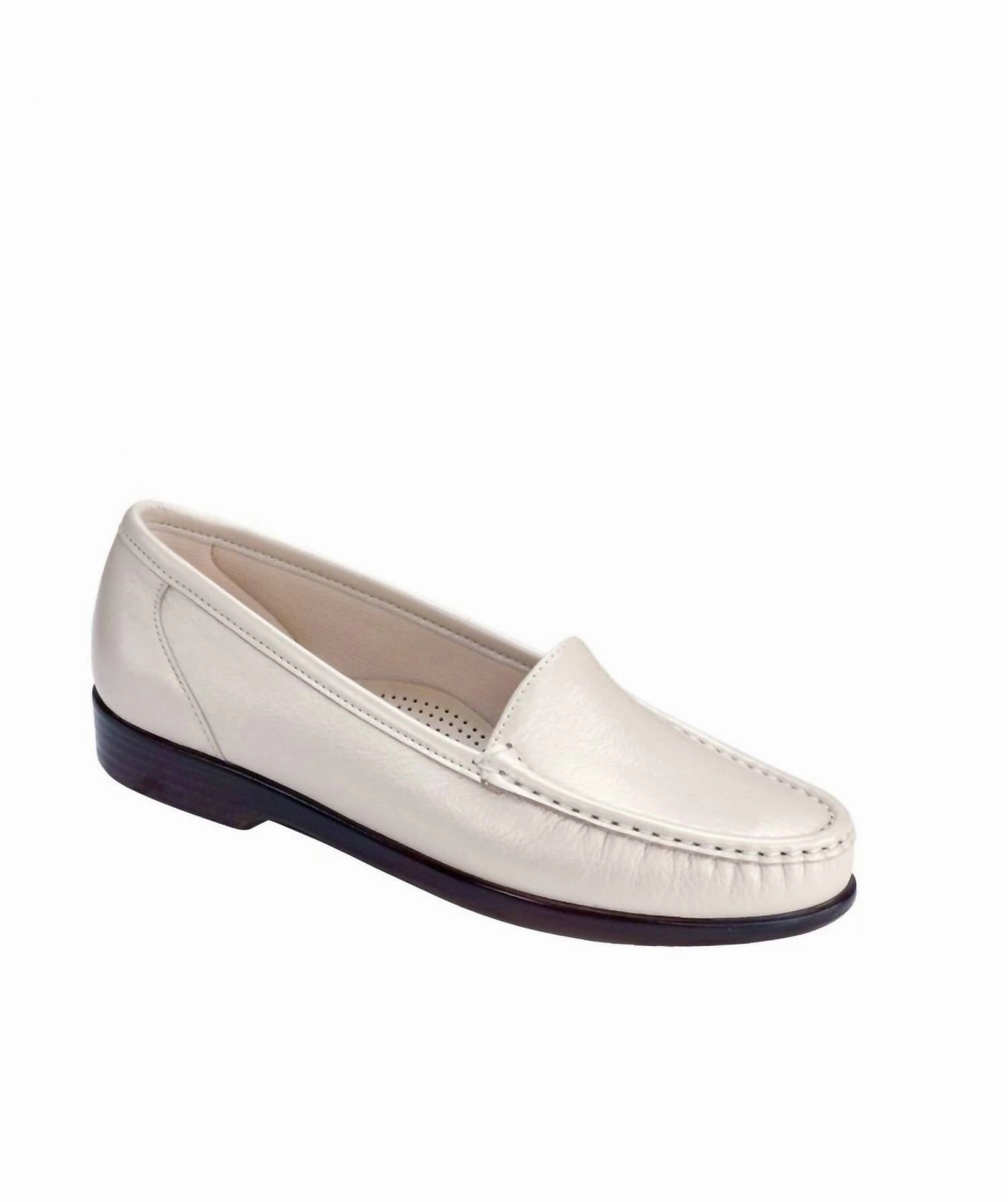 Women's Simplify Shoes - Wide In Pearl Bone Dressy