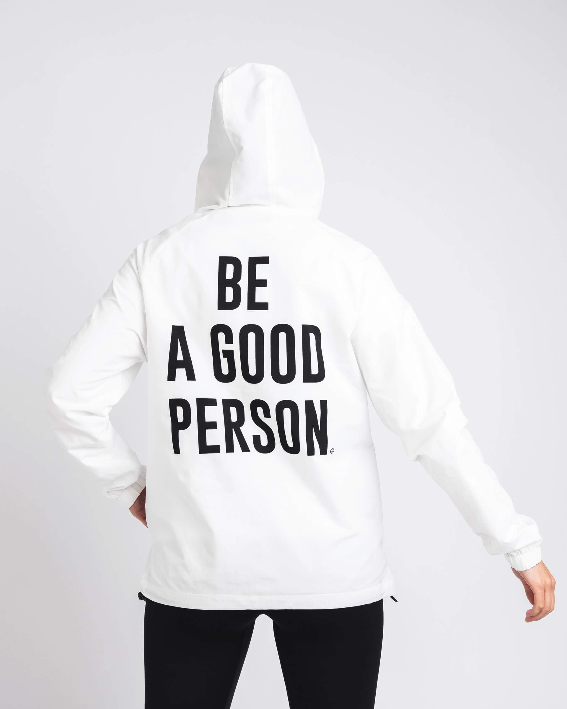 Signature Windbreaker - White Flexible Fit Engineering Thermo Regulating