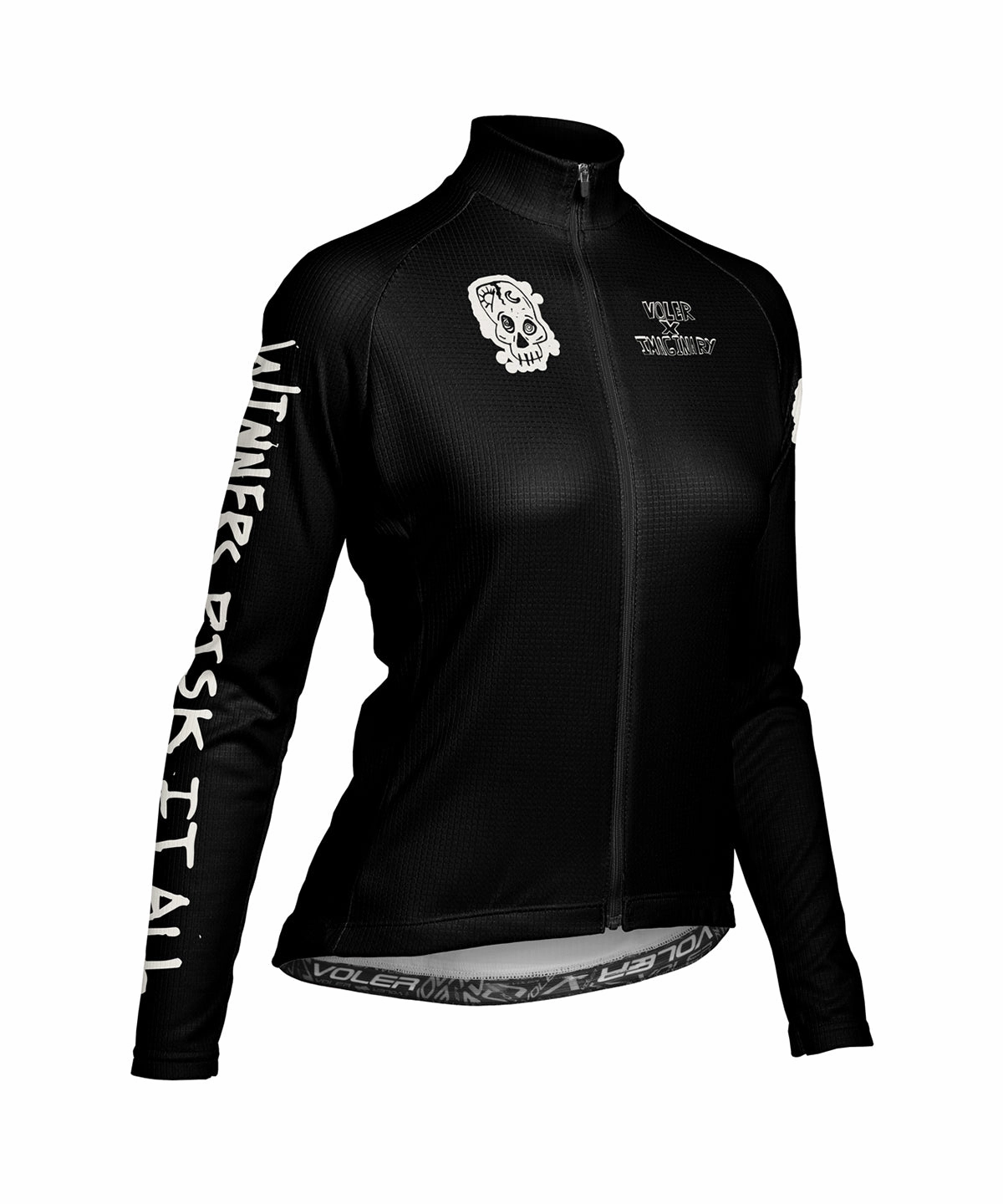 W. PELOTON THERMAL JERSEY - IMAGINARY WINNERS Quick Dry Material Flexible Shoulder Gusset