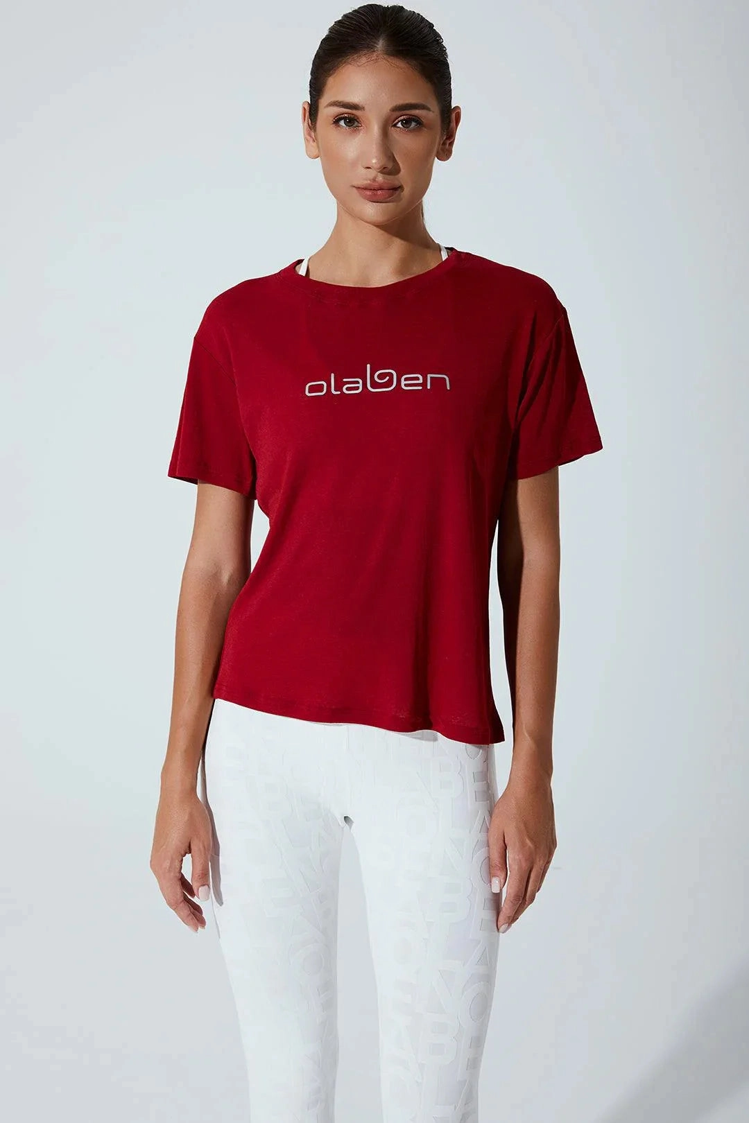 High Quality Printing Olaben Athletic Tee - Savvy Red