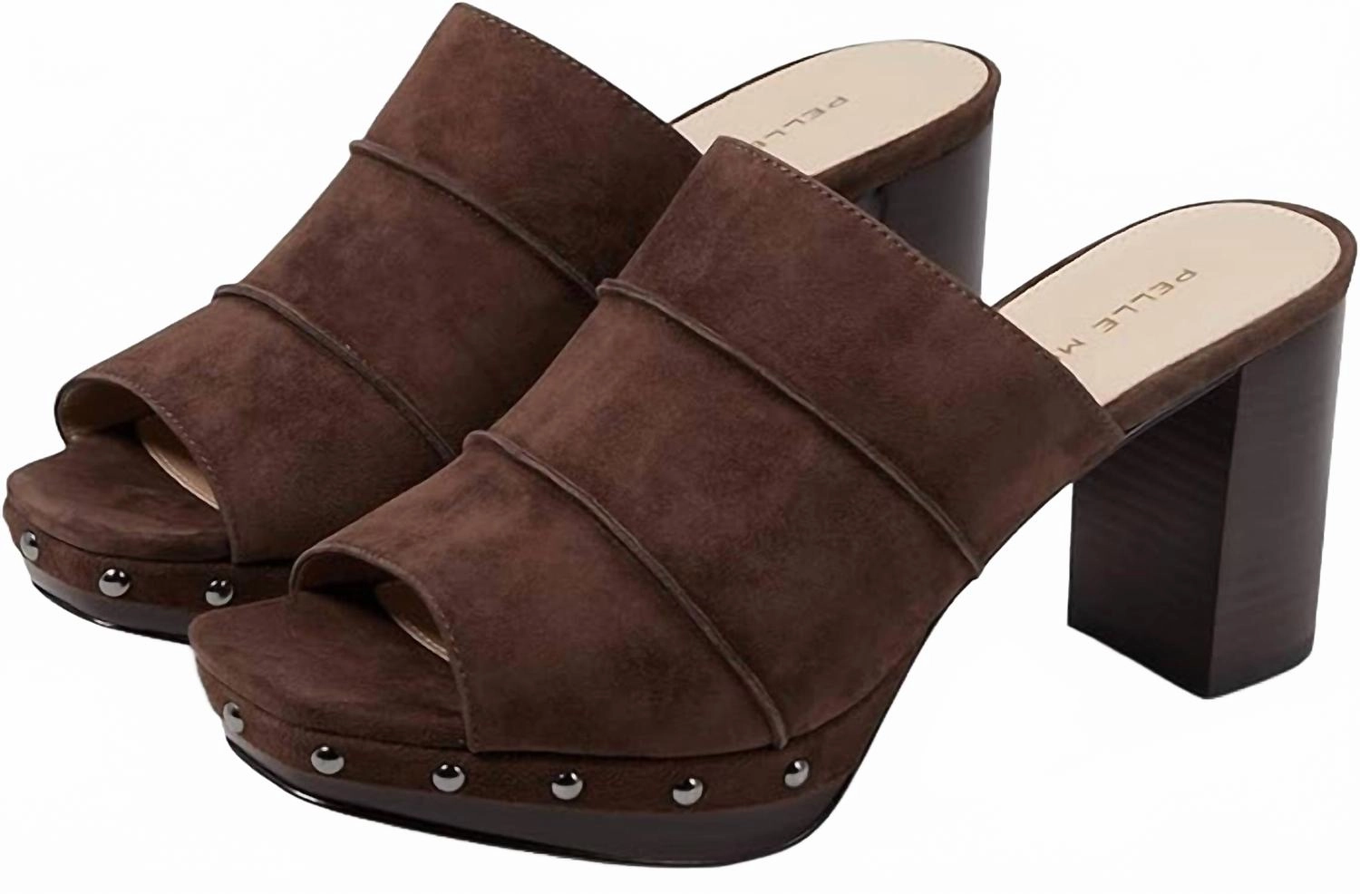 Reinforced Stress Points Women's Amery Mule In Dark Oaksuede