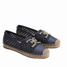 Stylish Construction Women's Khiara Espadrille Slip-On In Bluejean