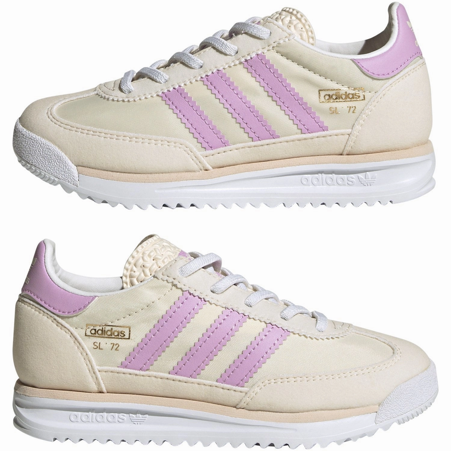 adidas Originals Chalk White/Bliss Lilac/Wonder White Sl 72 Rs El C Sneakers Fast Movement