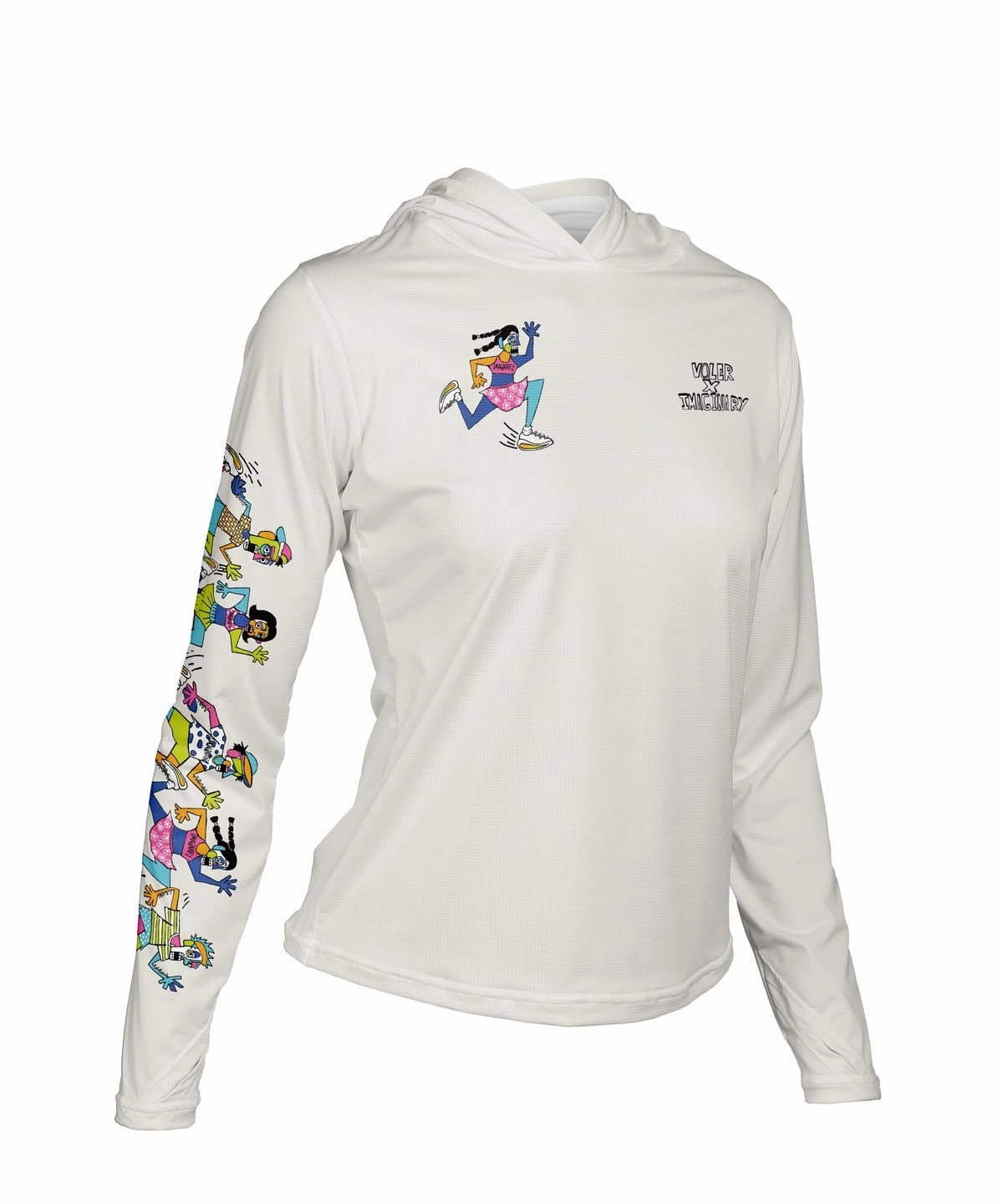 Thermoregulating Fabric W. ENDURANCE AIR HOODIE - IMAGINARY RUN CLUB