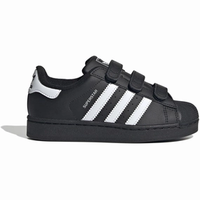 adidas Originals Core Black/Ftwr White/Core Black Superstar Ii Cf C Sneakers Abrasion Resistant Mesh Daily Routine