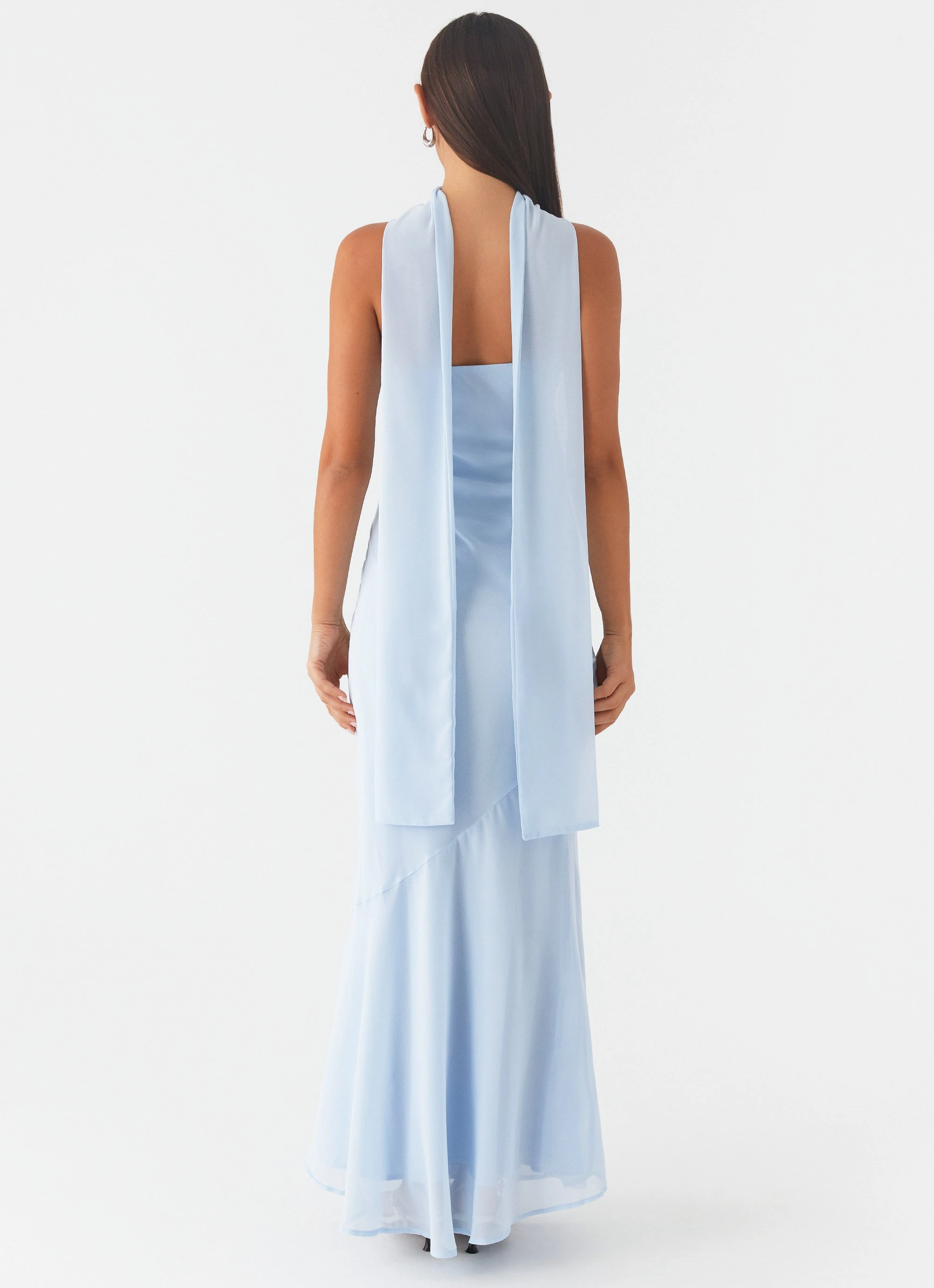 Under The Pagoda Maxi Dress - Blue Vacation Vibes Vacation Vibe