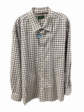 Orvis Men's Shirt Plaid XXL High Street Fashion Everyday Wear