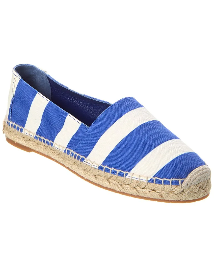 Outdoor Walking Comfort Dressy Style Manolo Blahnik Sombrille Canvas Espadrille