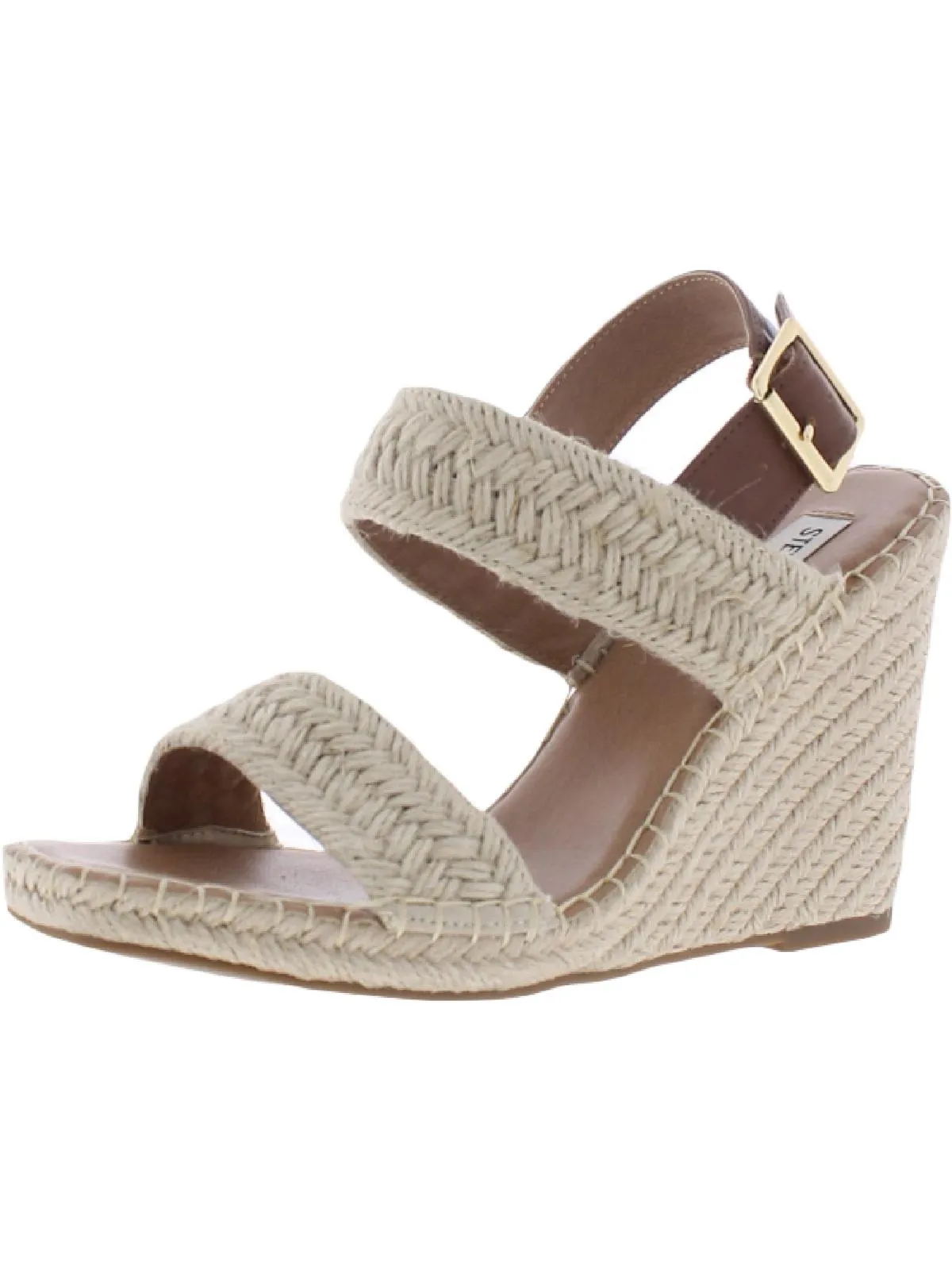 Comfortable Open-toe Shoes Walking Uri Womens Buckle Espadrilles Wedge Heels
