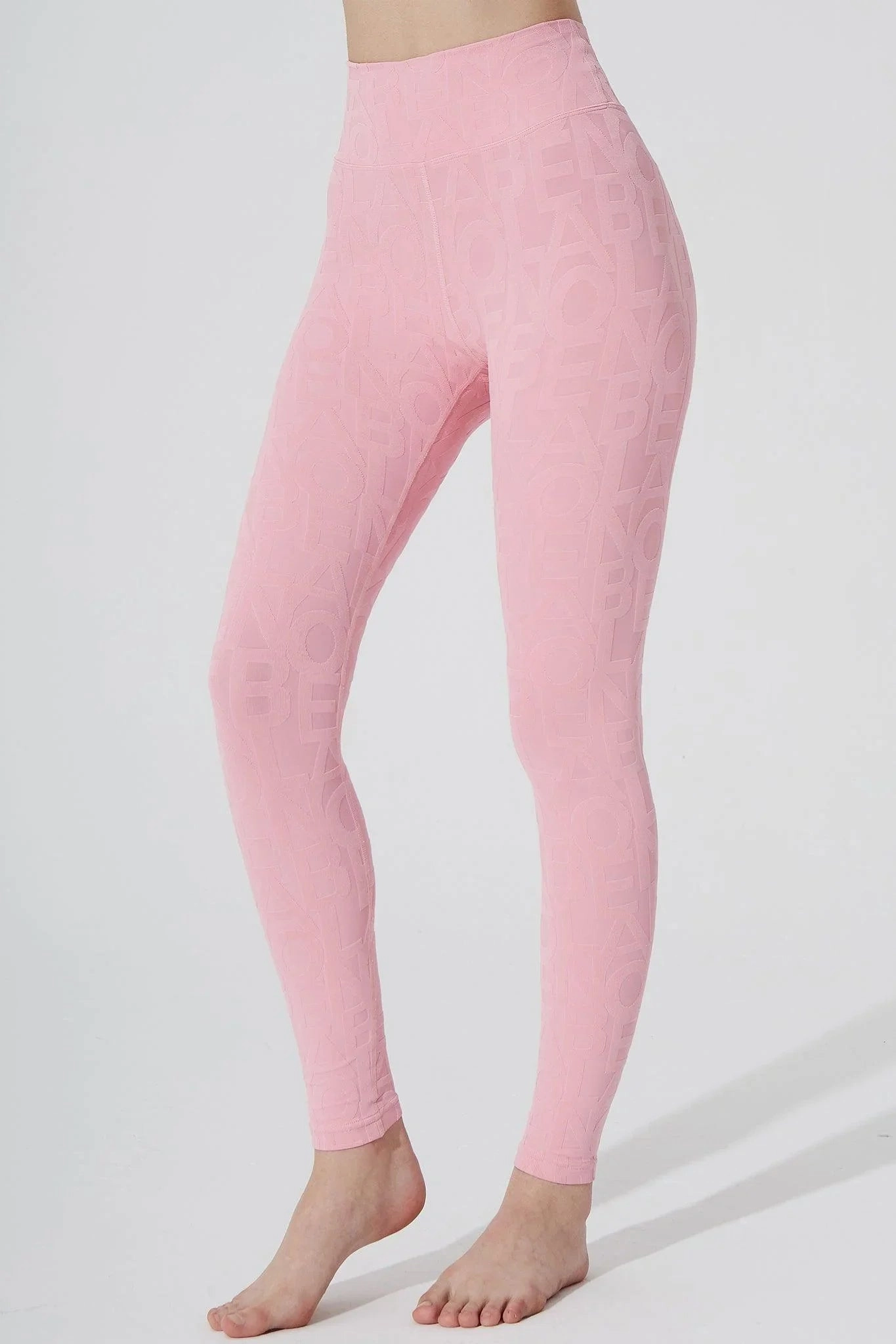 Classic D??ese Fleur Legging 3D - Powder Pink Slim Fit Hiking Trail Flatlock Stitching Technique