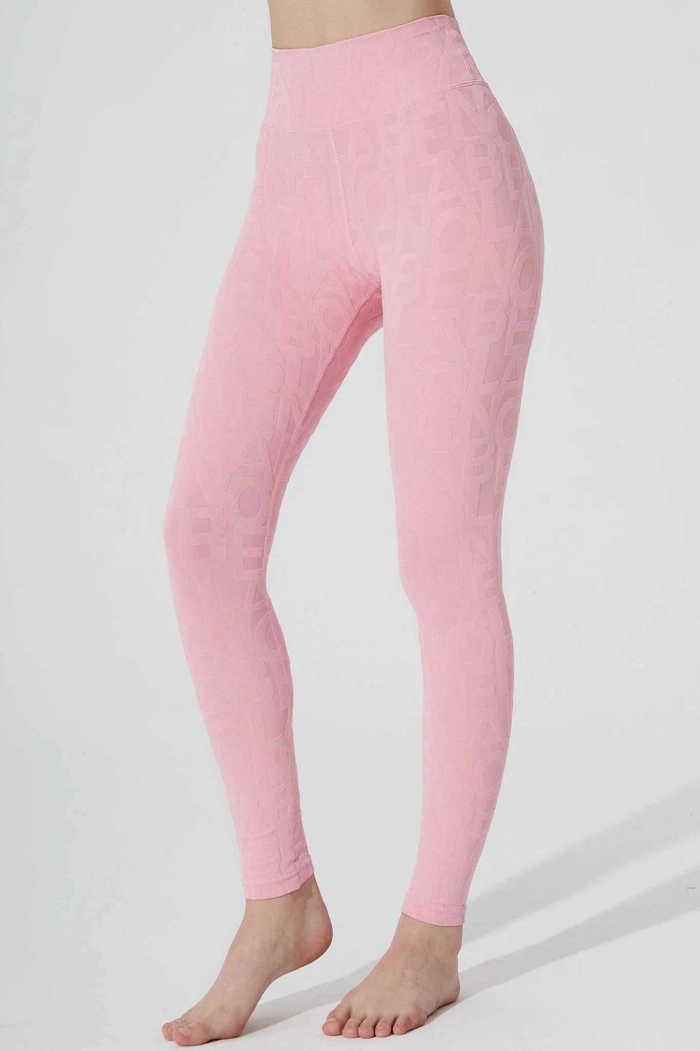 Classic D??ese Fleur Legging 3D - Powder Pink Fitness Training Beginner Level