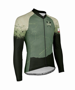 Tagless Neckline Design Anytime Layer M. PELOTON COASTAL LS JERSEY - 3CMB