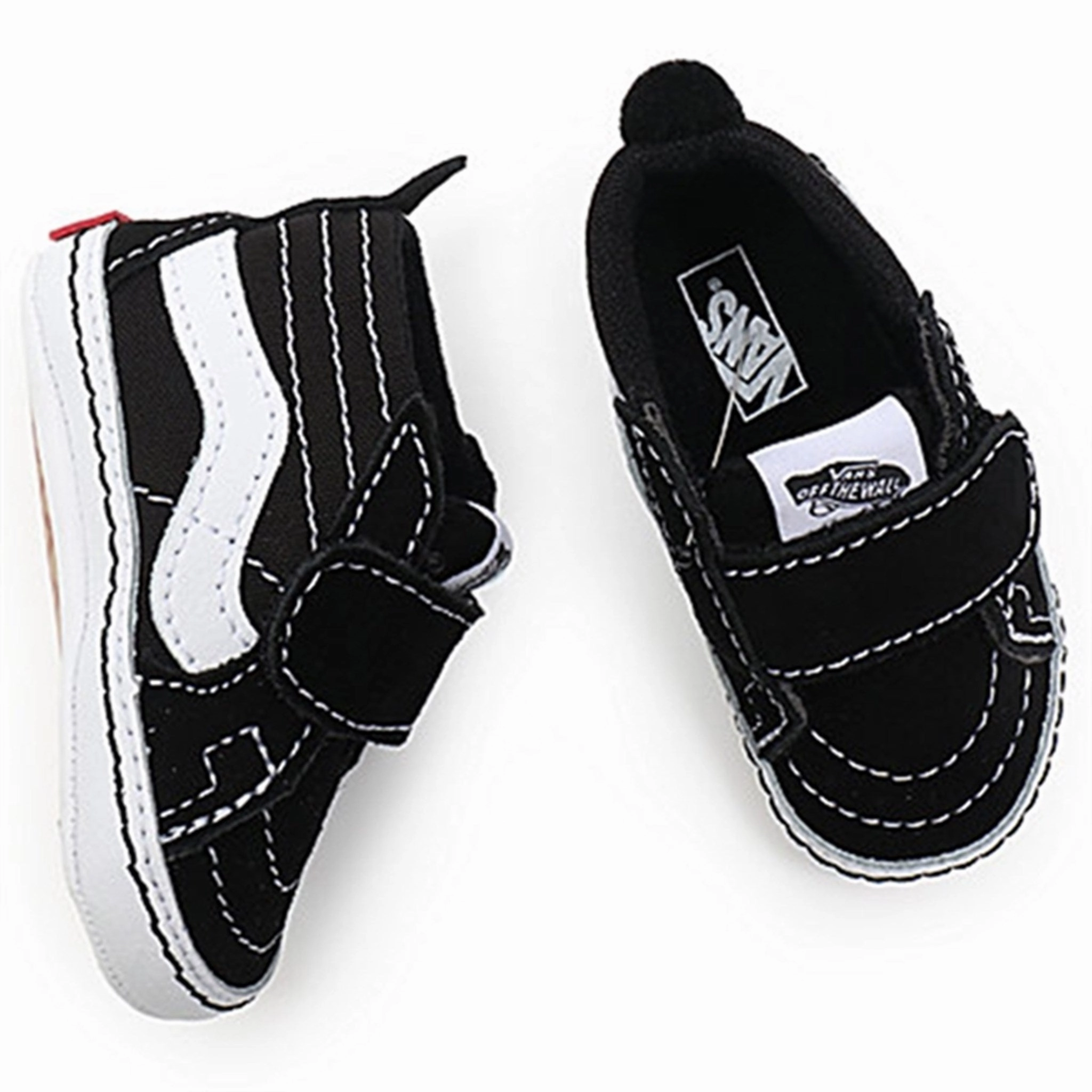 Air Ventilation Form Support VANS IN SK8-Hi Crib Sneakers Black/True White
