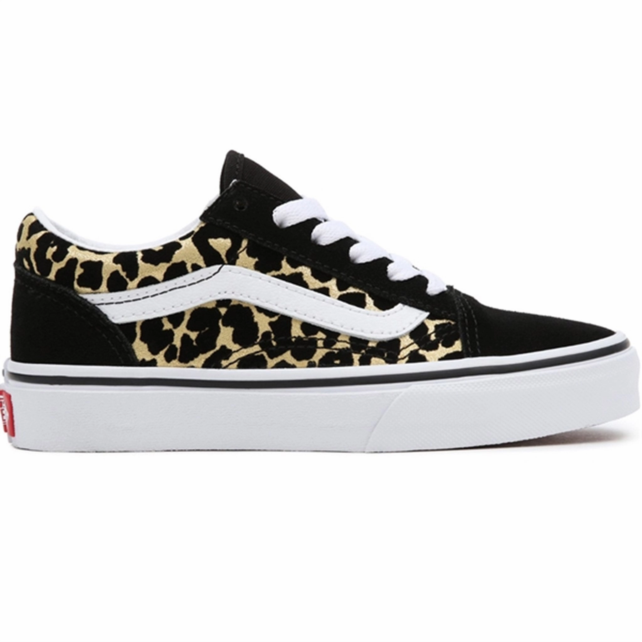 VANS Old Skool Leopard/Black Shoes CushionedMidsole Zero Break In Comfort