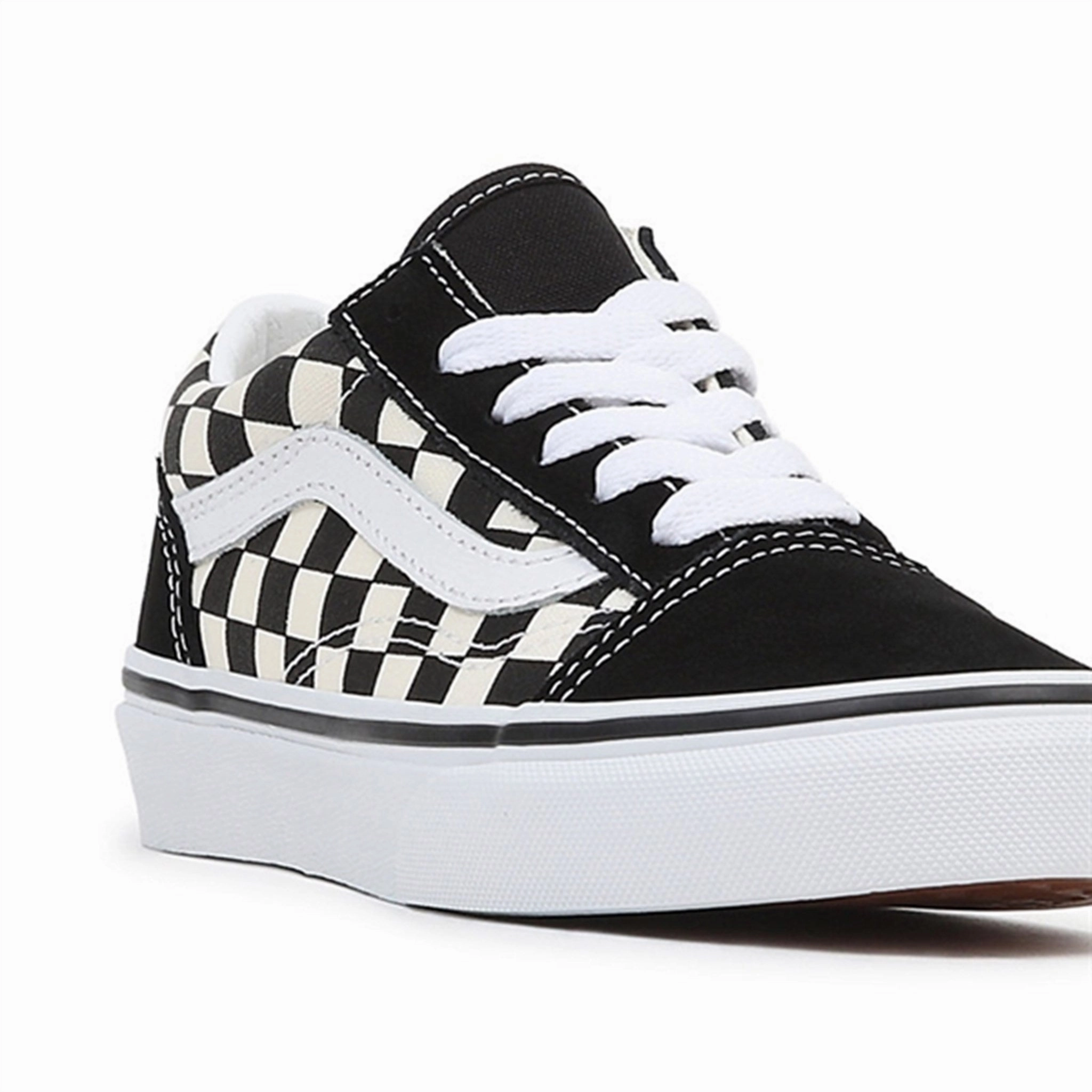 VANS UY Old Skool Sneakers Primary Check Black/White Outsole Grip