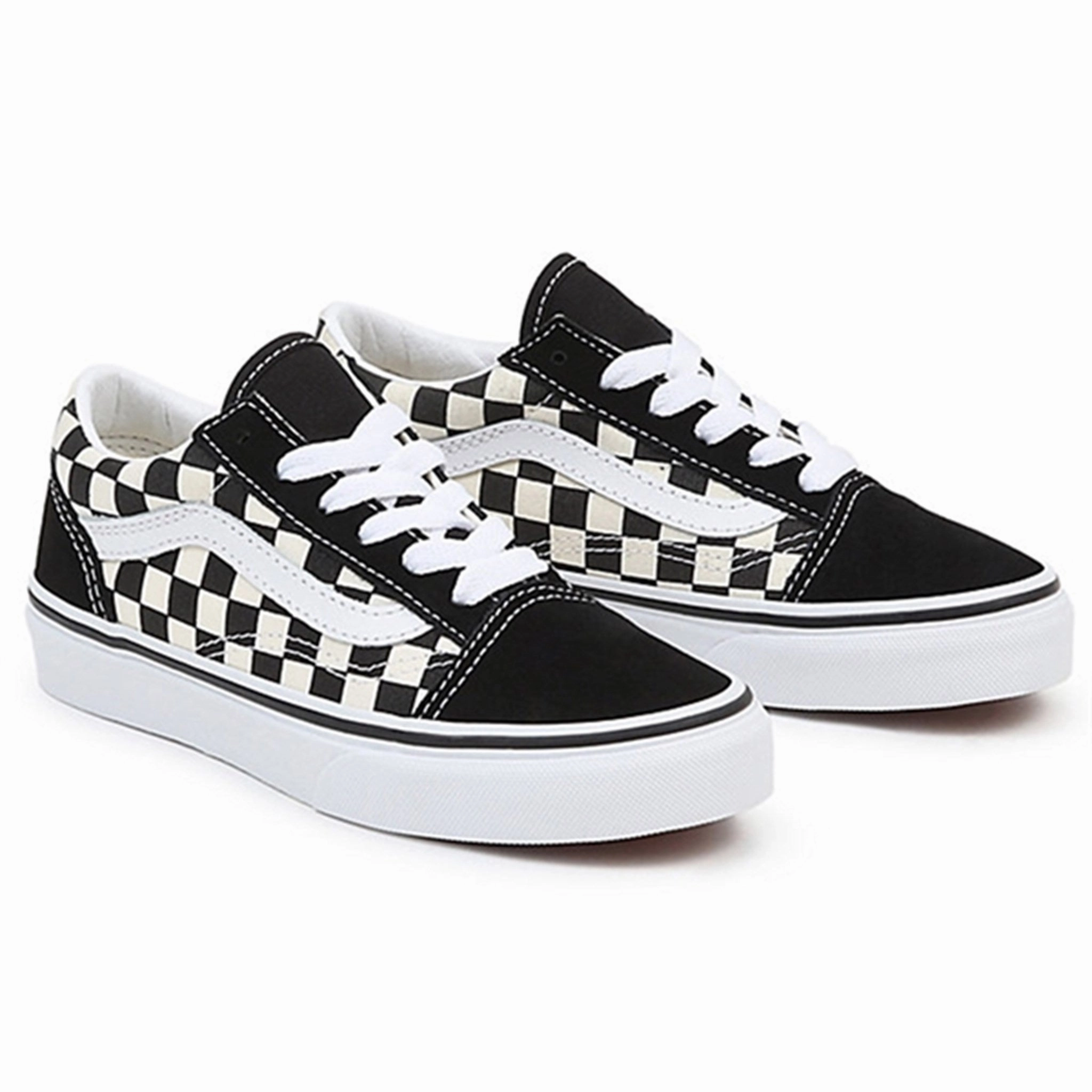 VANS UY Old Skool Sneakers Primary Check Black/White Layered Comfort Comfortable Step