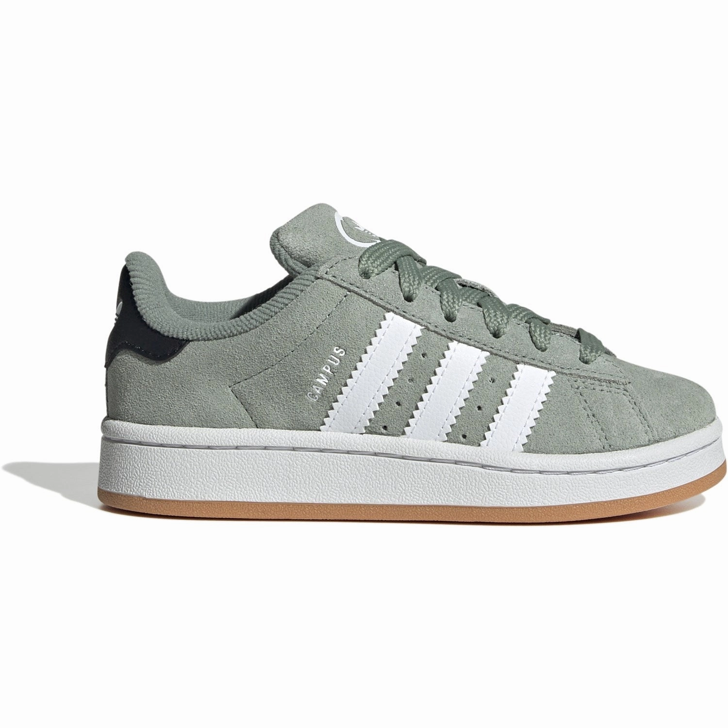 adidas Originals Silver Green/Ftwr White/Gum 2 Campus 00S C Sneakers Functional Flex Neutral Base