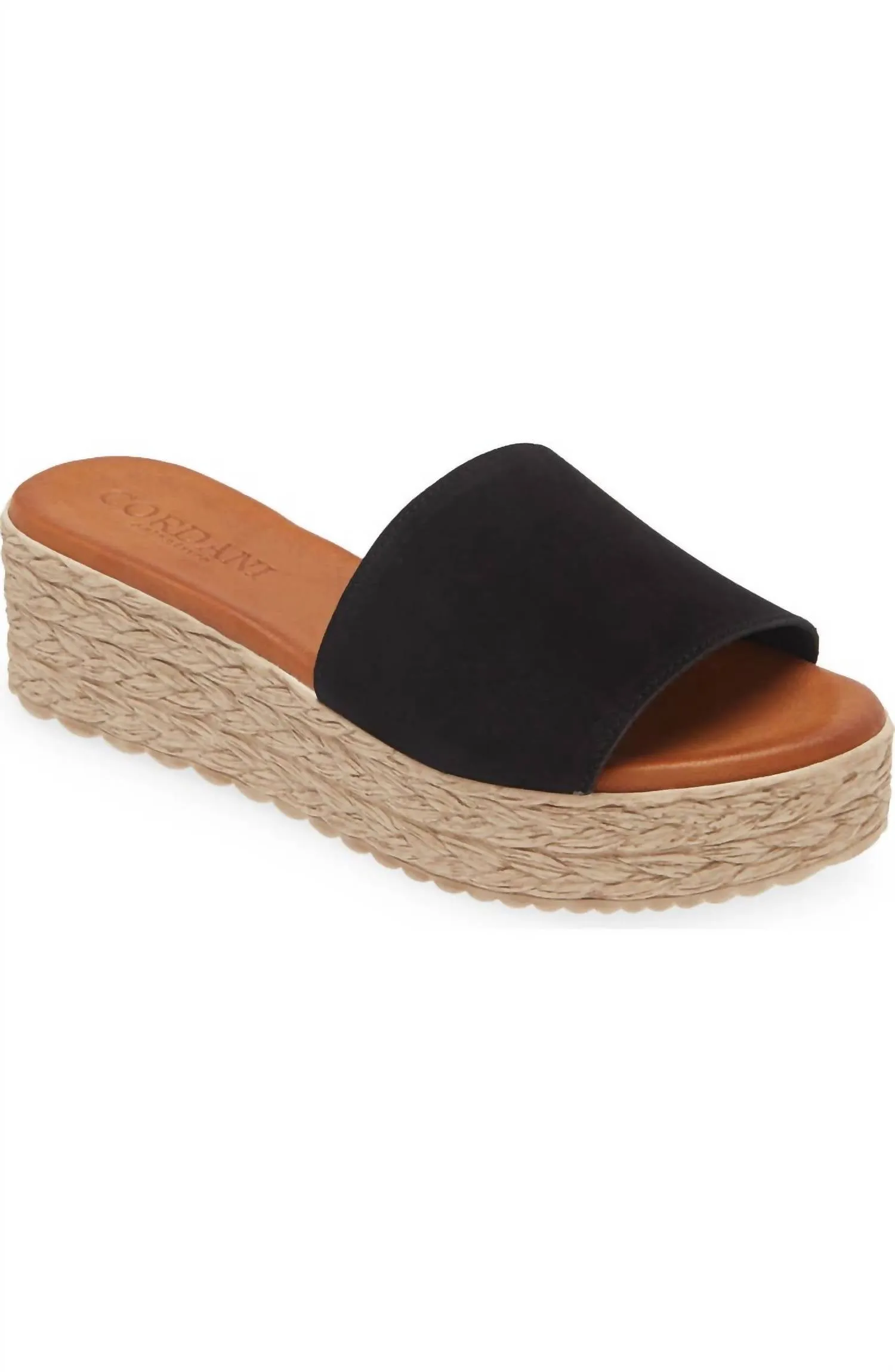 Knotted Straps Non Marking Outsole Women's Bizzy Espadrille Sandal In Black