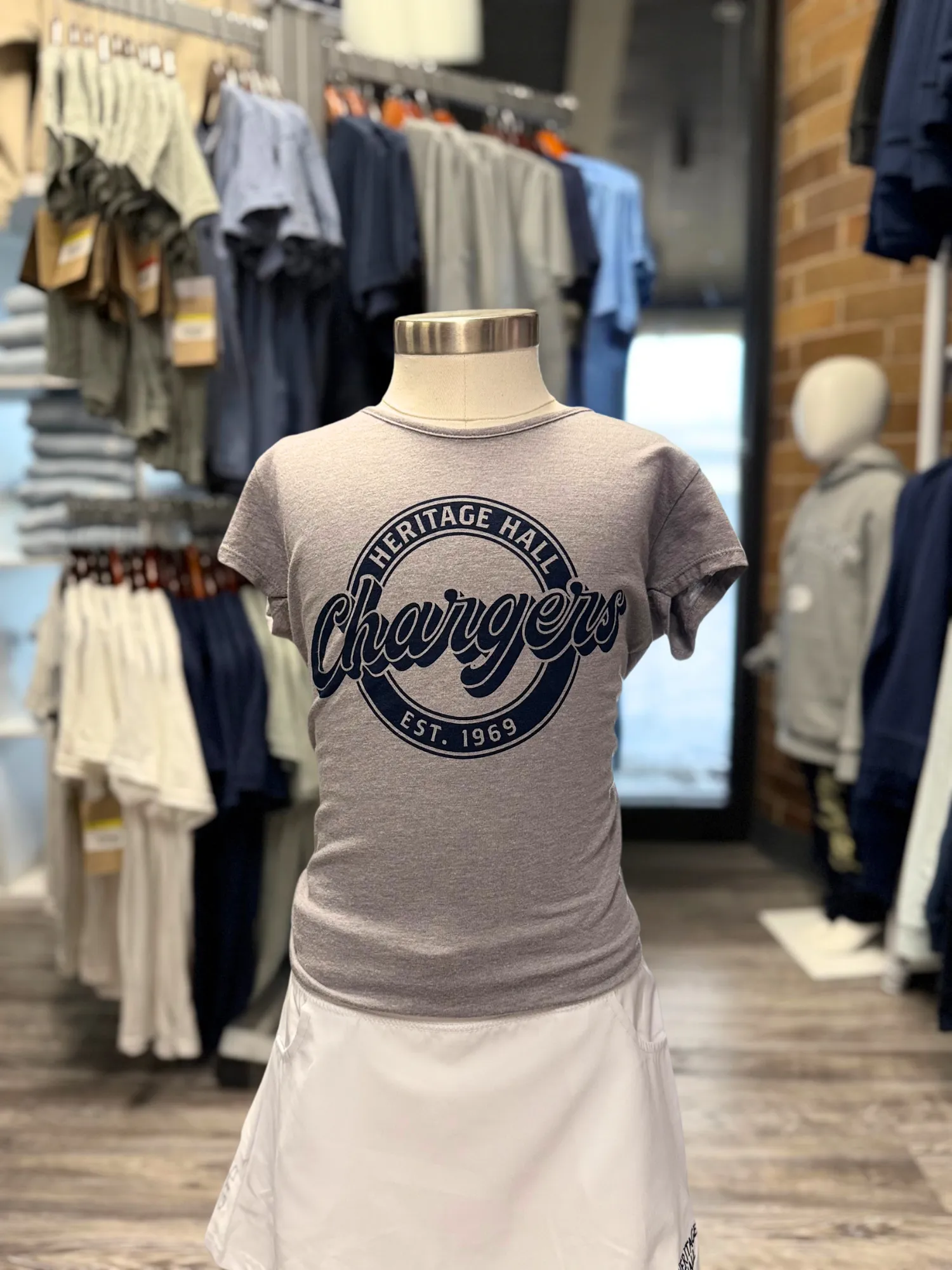 Toddler T-Shirt, grey, circle Heritage Hall Relaxing Fit