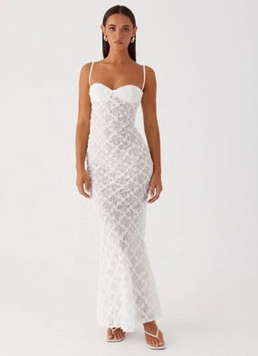 That Girl Maxi Dress - White Formal-look