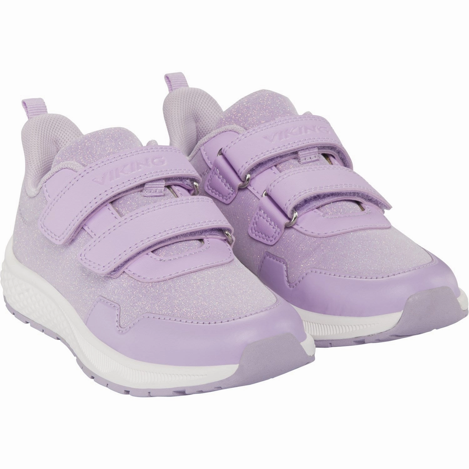 VIKING Lilac Bouncy Glitter 2V Adjustable Lace Lock