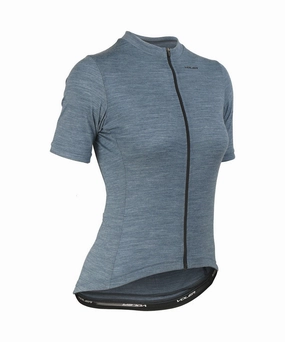 W. LIGHTWEIGHT MERINO JERSEY - SLATE HEATHER Multipurpose Sports Gear