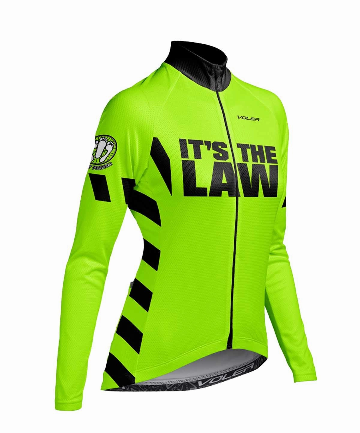 Relaxed Fit Low Bulk Material W. PELOTON THERMAL JERSEY - 3 FEET PLEASE