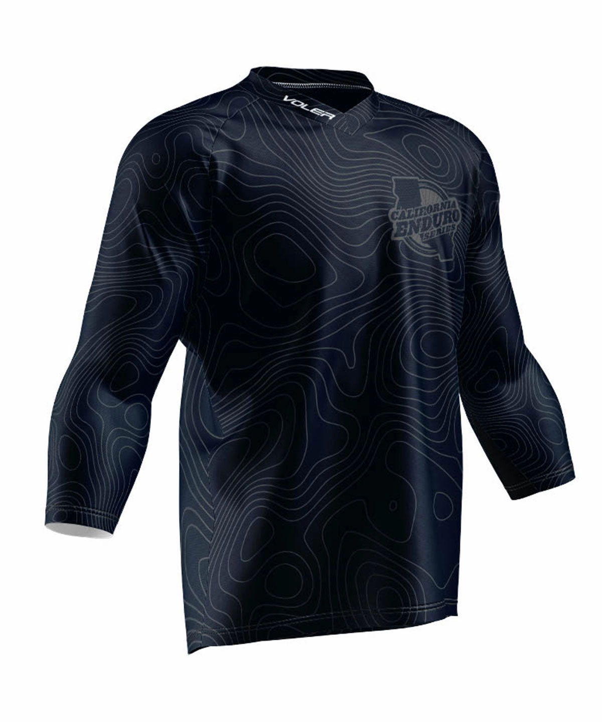 W. TRAIL 3/4 JERSEY - CA ENDURO SERIES Tagless Comfort Snag Resistant Knit