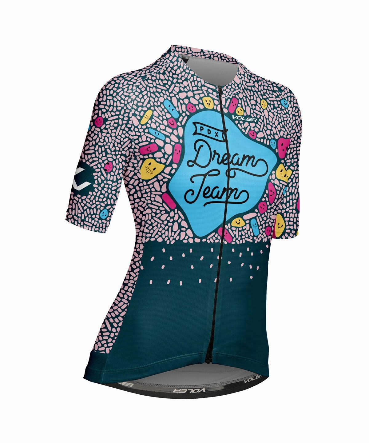 W. VELOCITY AIR JERSEY - TEAM PDX match day Breathable Back Ventilation