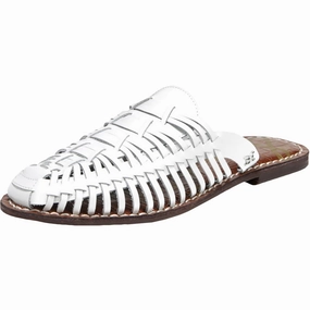 Keelyn Womens Leather Slip On Huarache Instant Sandal Step