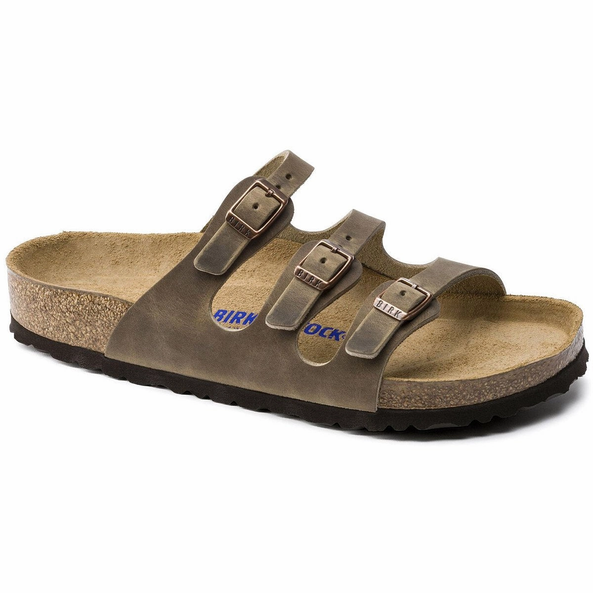 Florida Soft Footbed Oiled Leather - Regular Flexible Groove Design Sandal Customization