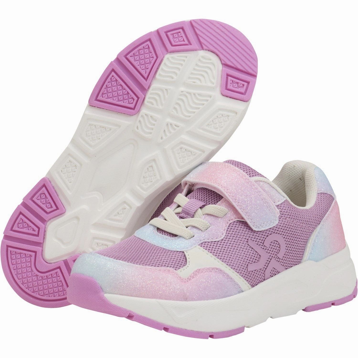 Color Kids Orchid Shoes W. Velcro Foot Support