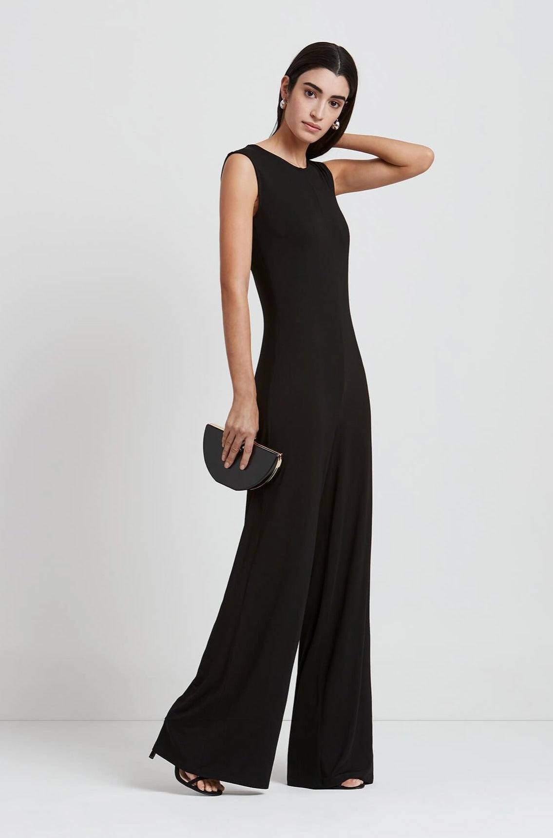 Silky Drape Whitney Jumpsuit