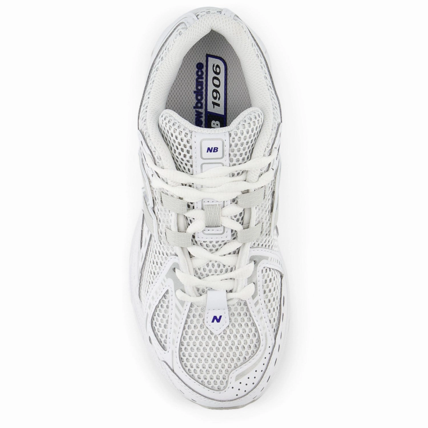 New Balance White New Balance 1906 Kids Lace Slip Resistant Compound