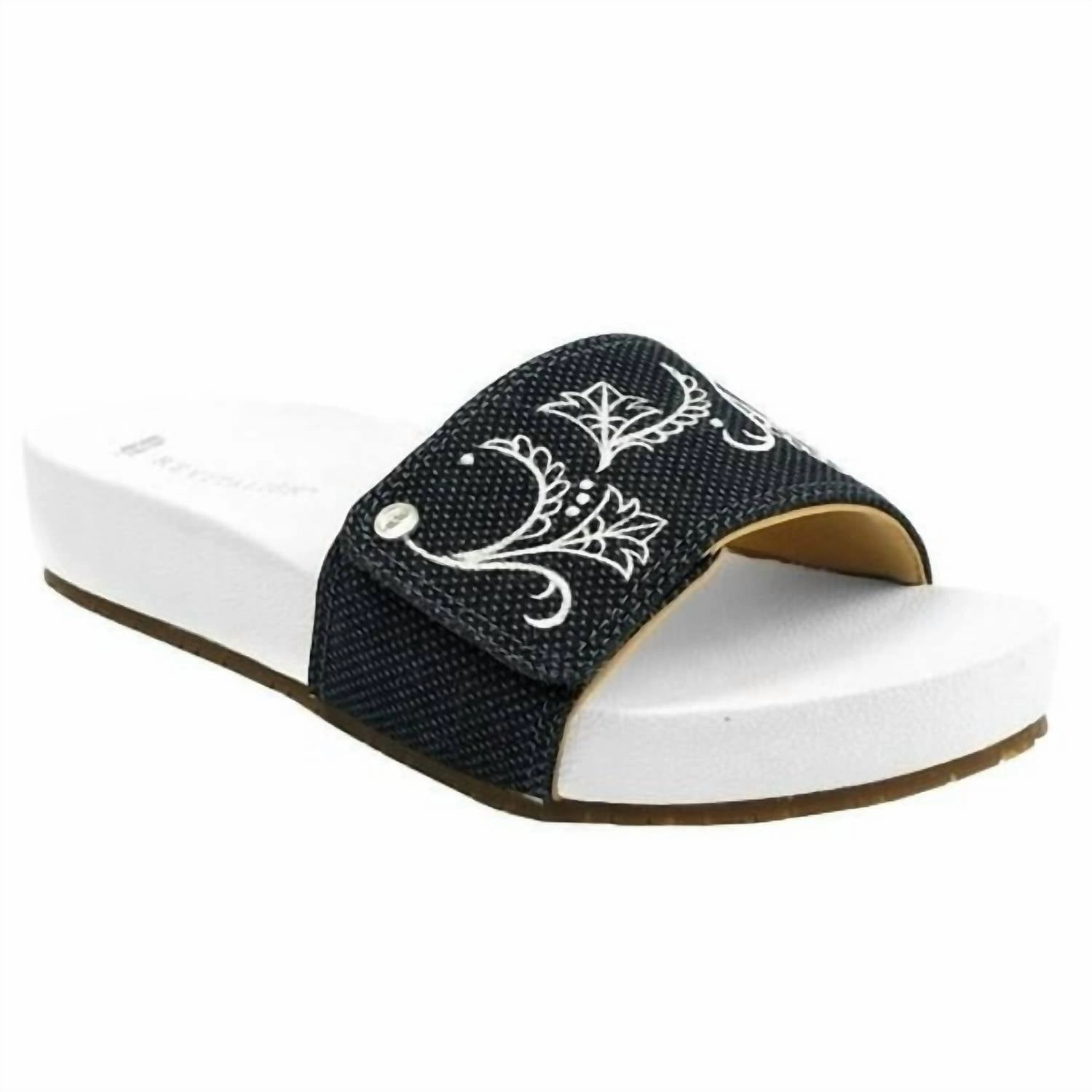 sports Light Summer Slides Women's Breezy Slide In Denim