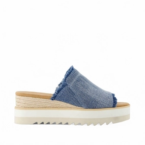 Women's Diana Mule Sandal In Dark Sky Comfortable relaxation