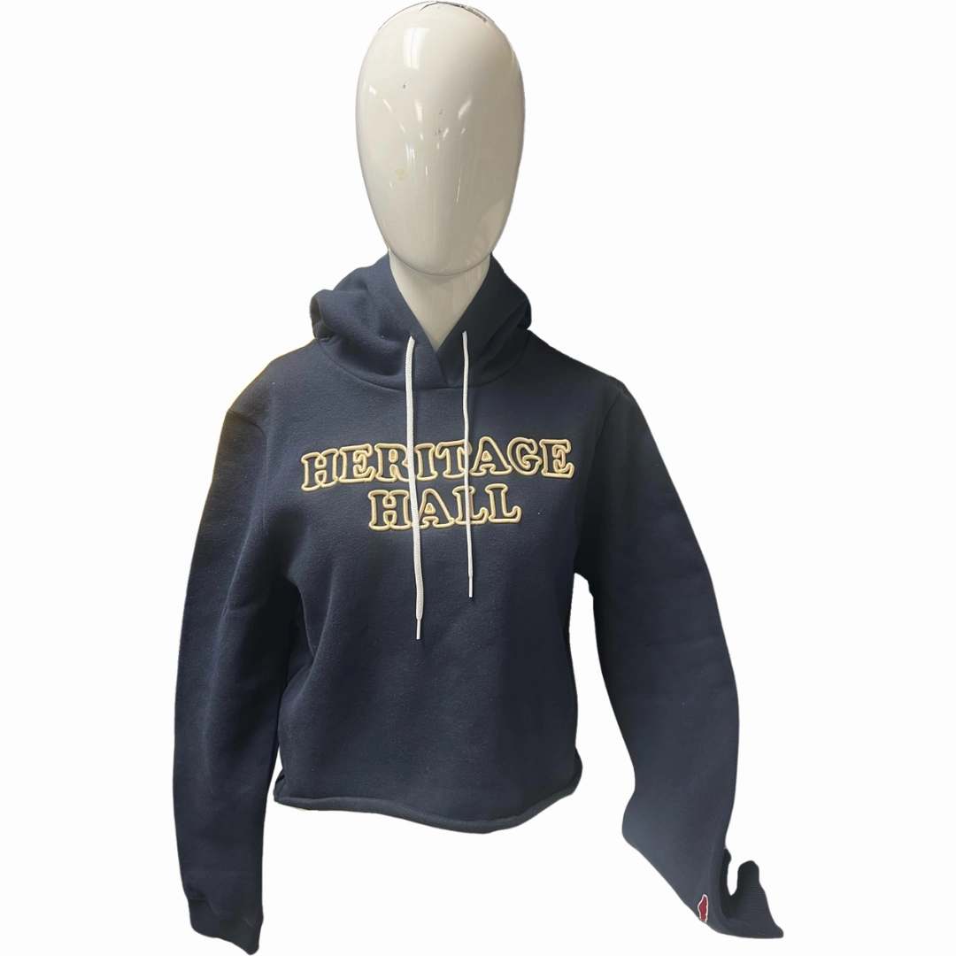 Relaxed Look Women's hoodie sweatshirt, navy, puffed Heritage Hall