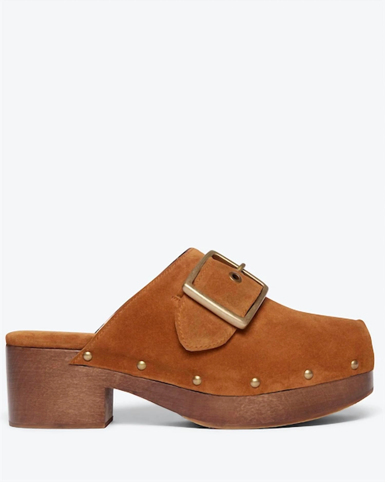 Quick Comfort Sandals EVA sole Women's Jazz Clog In Bronze Suede