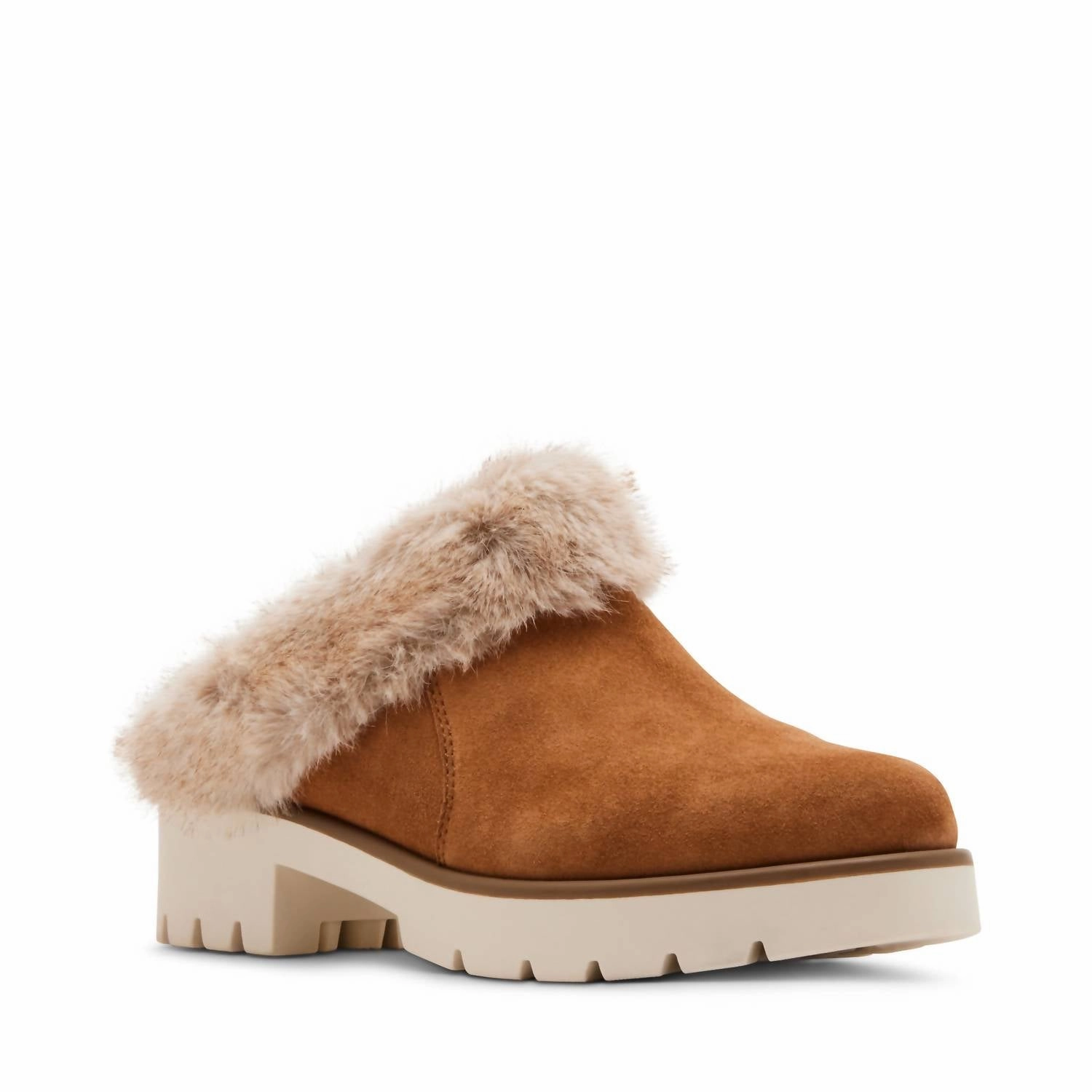 Women's Karoline Water Resistant Mule In Tan Suede Flexible Use