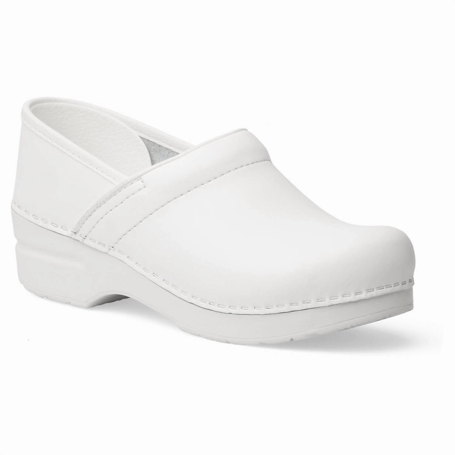 Indoor Use Unique Style Women's Professional Box Clog In White